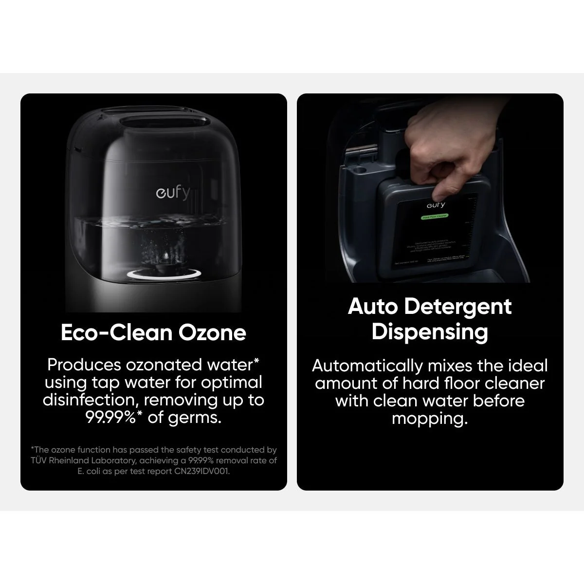 Eufy Omni S1 Pro + Filters Robot Vacuum Cleaner - Black | T2080GA1 - Image 14