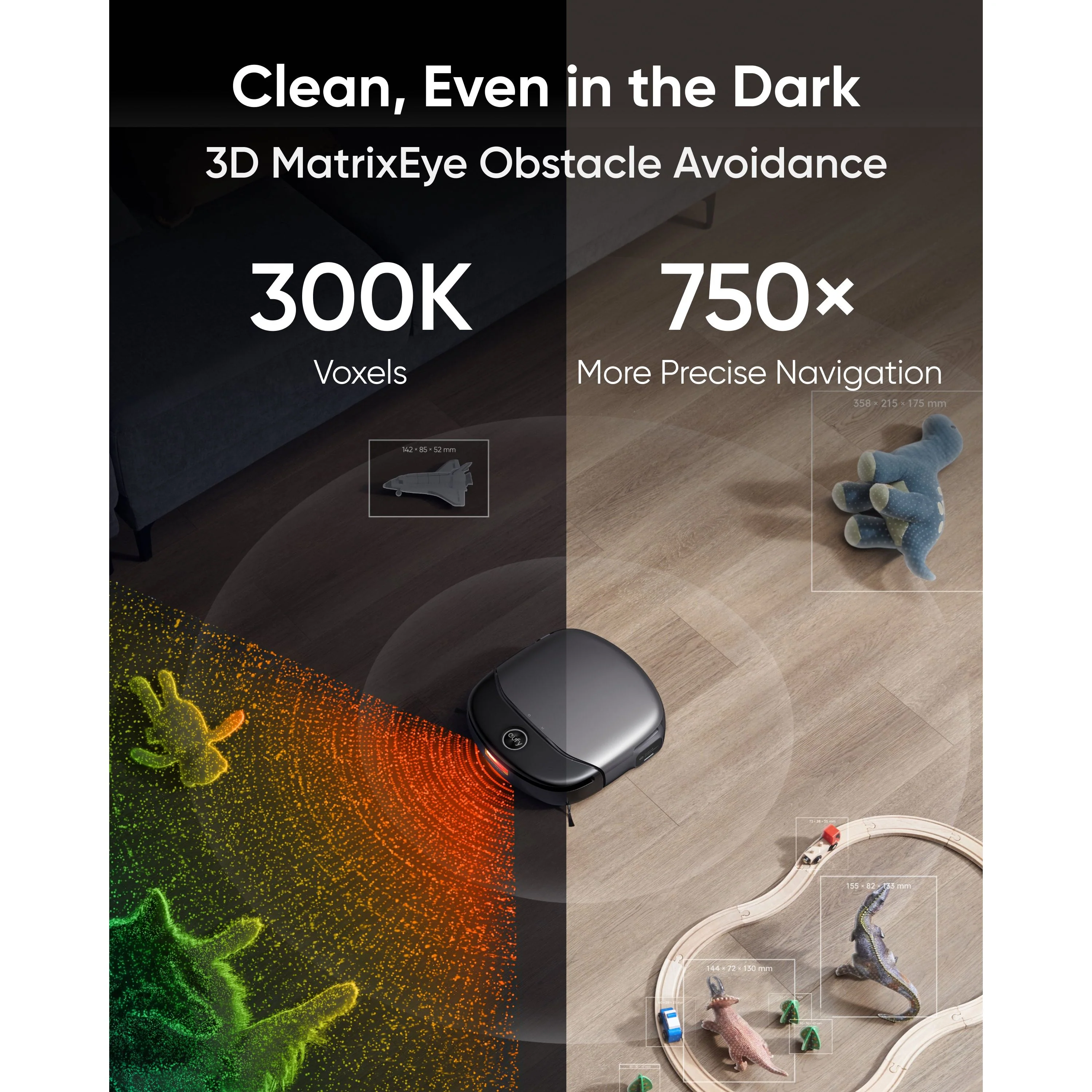 Eufy Omni S1 Pro + Filters Robot Vacuum Cleaner - Black | T2080GA1 - Image 9