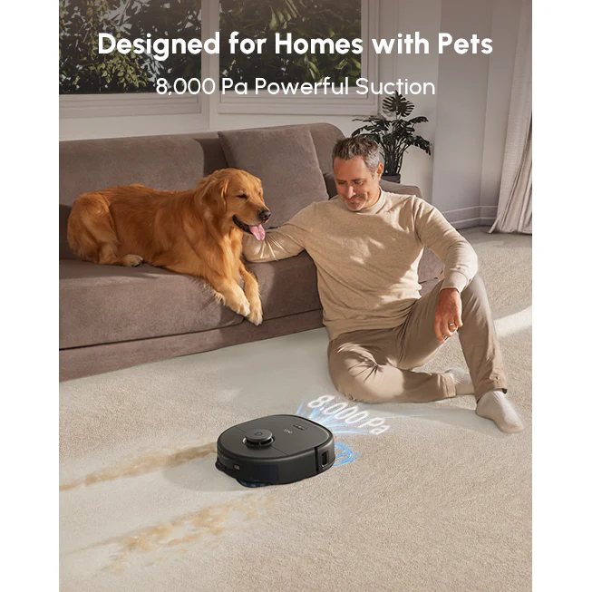 Eufy X10 Pro Omni Robot Vacuum and Mop with All-in-One Station - Black | T2351V11 - Image 8