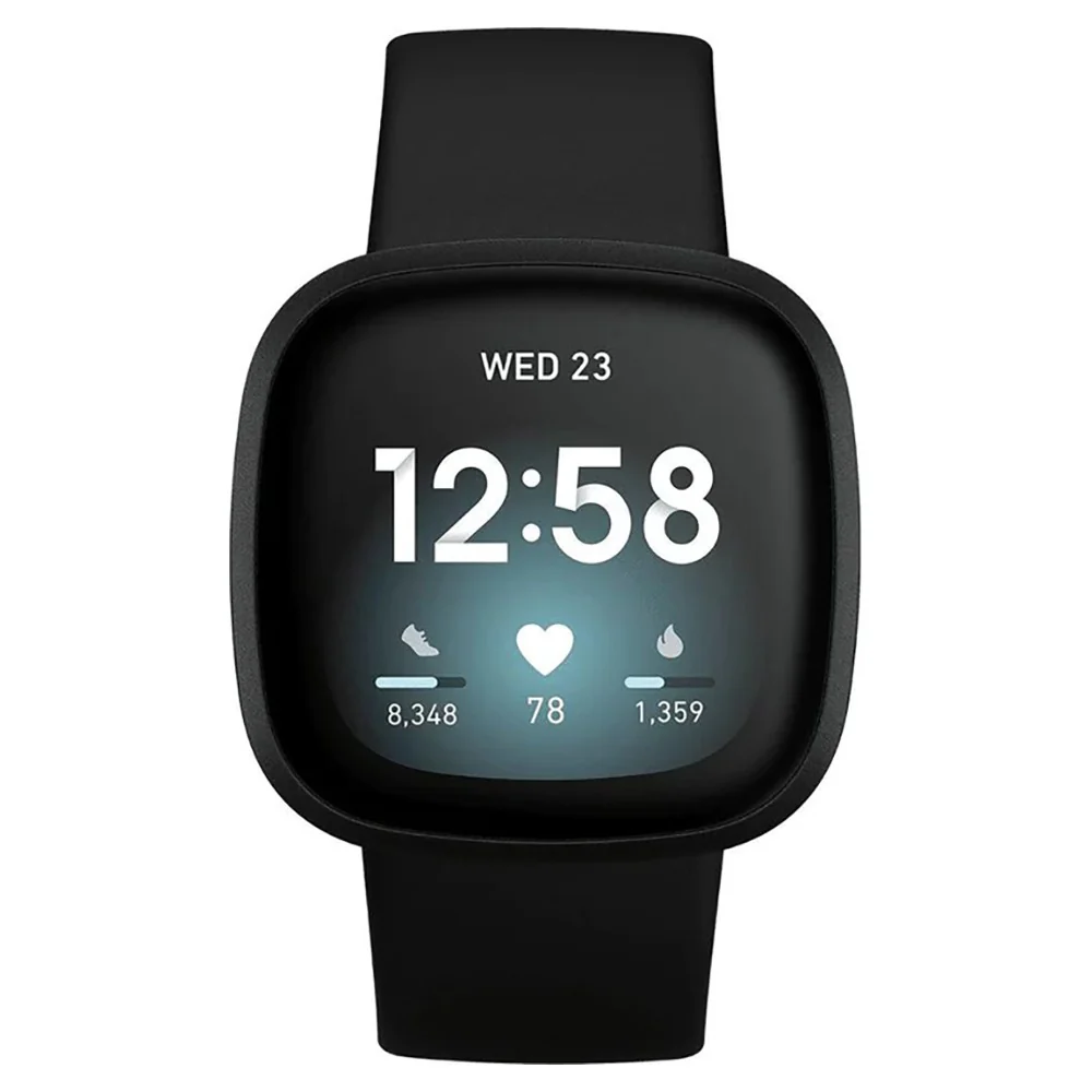 Fitbit Versa 3 40MM Health & Fitness Smart Watch - Black | 79-FB511BKBK