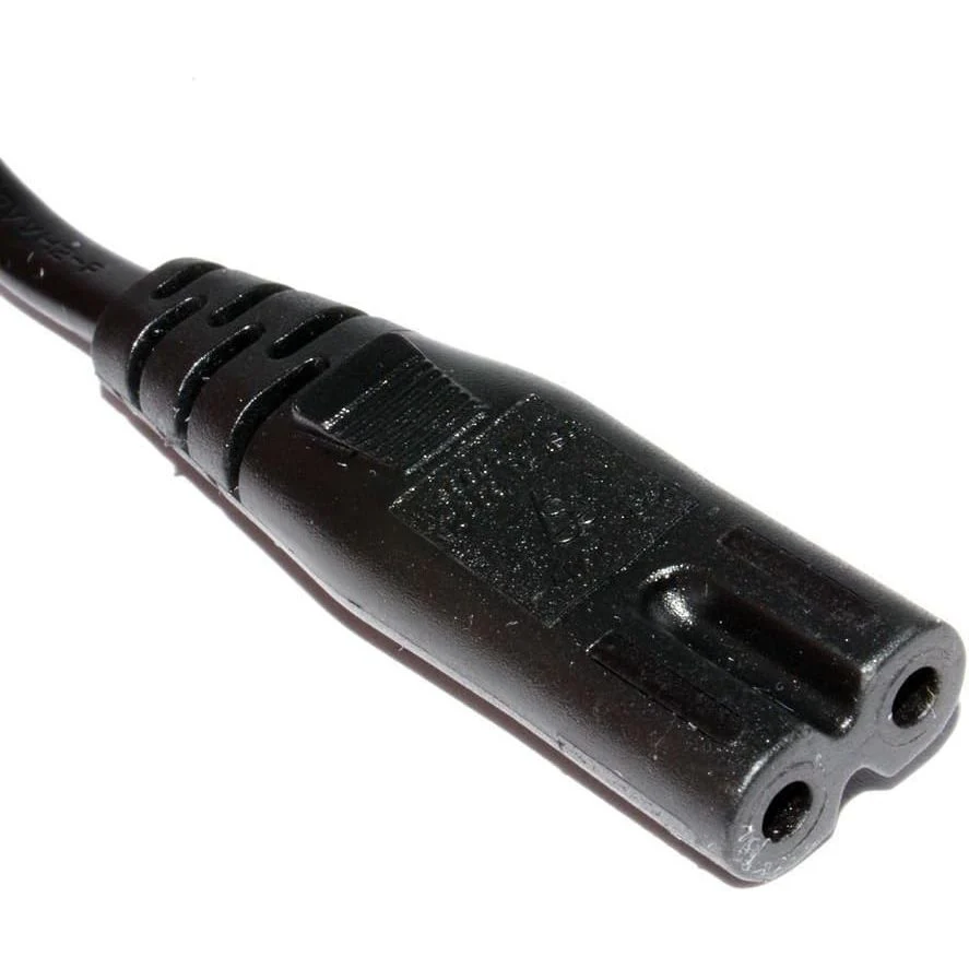 Fleming 2M Figure 8 Mains Cable - Black | RLEAD - Image 3