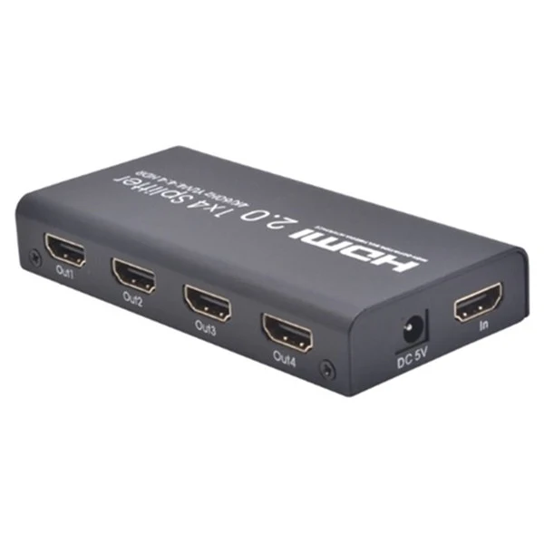 Fleming 4 Way HDMI Splitter - Black | 130117 - Image 2