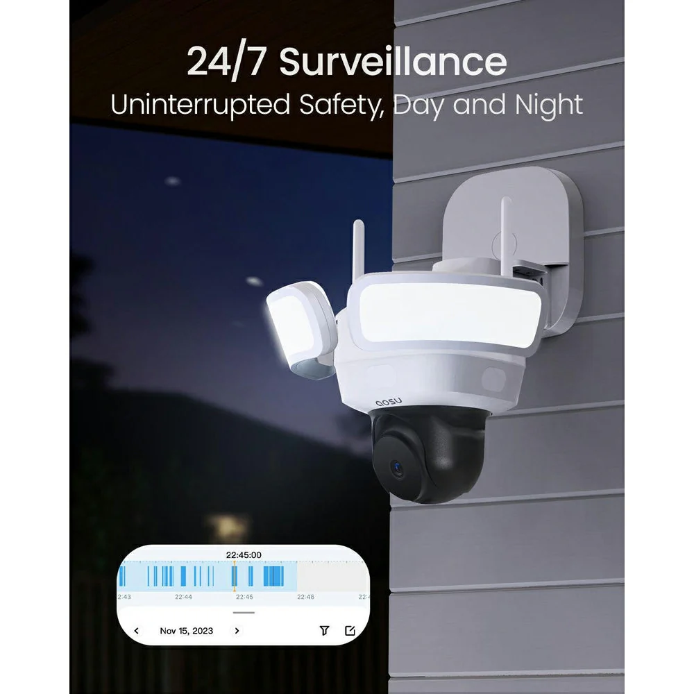 Aosu Floodlight Pro Security Camera - White | L5P - Image 6