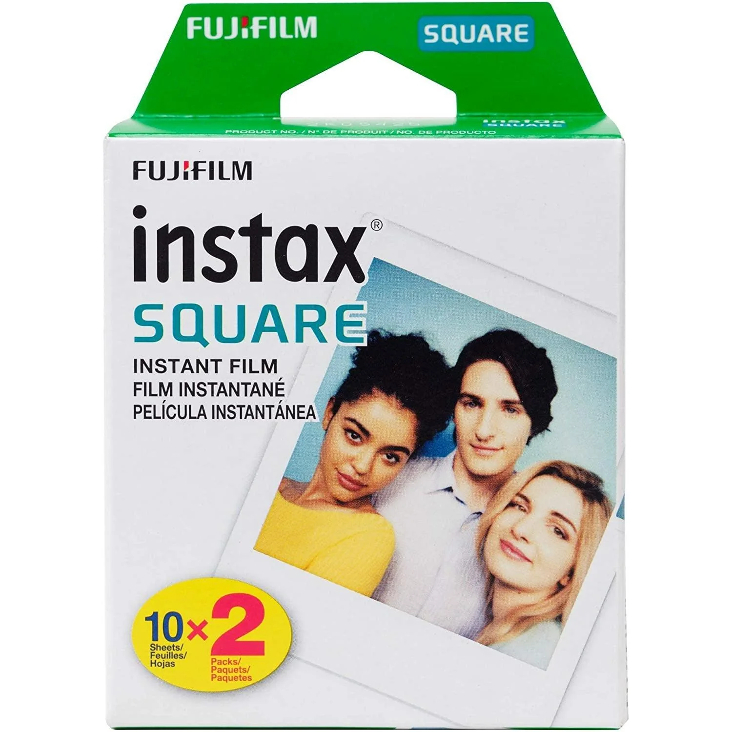 Fujifilm Instax Square Twin Pack Instant Film - Pack of 20 | INSTAXSQ1FILM