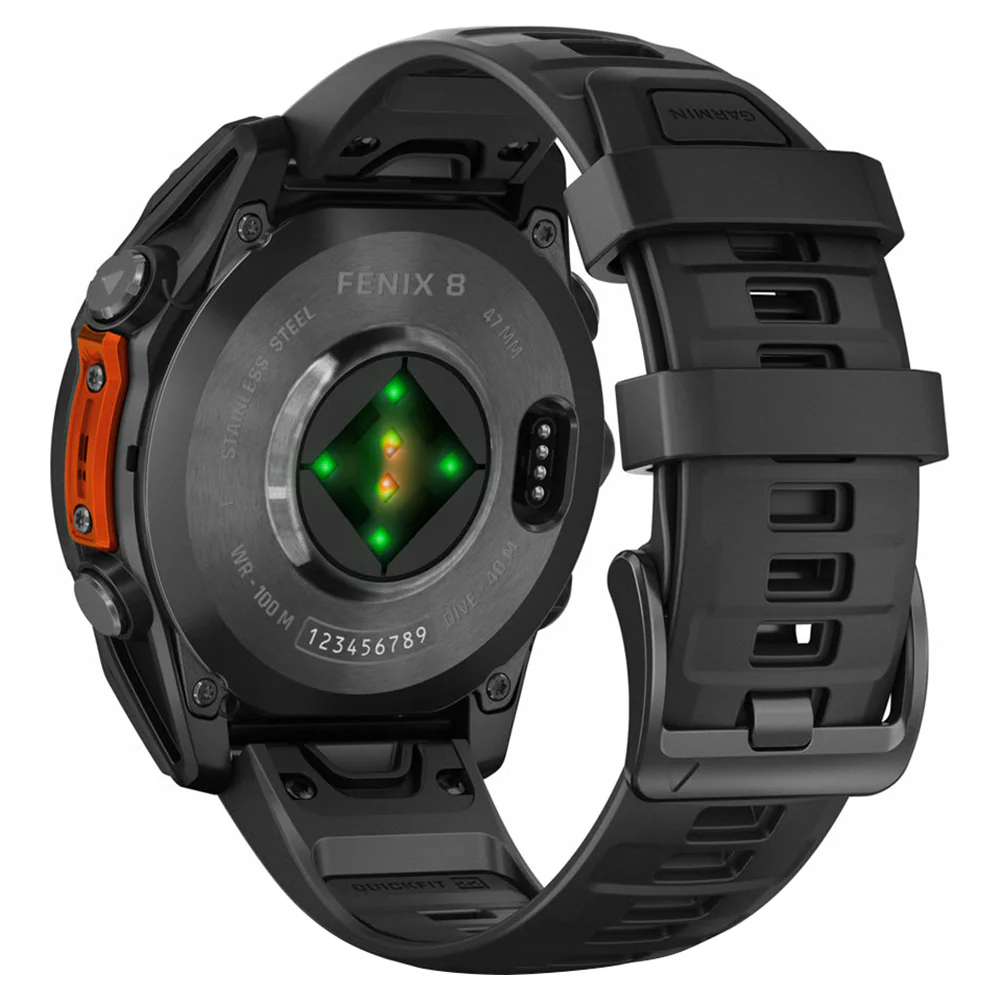 Garmin Fenix 8 47MM Smart Watch - Slate Grey & Black | 49-GAR-010-02904-00 - Image 11