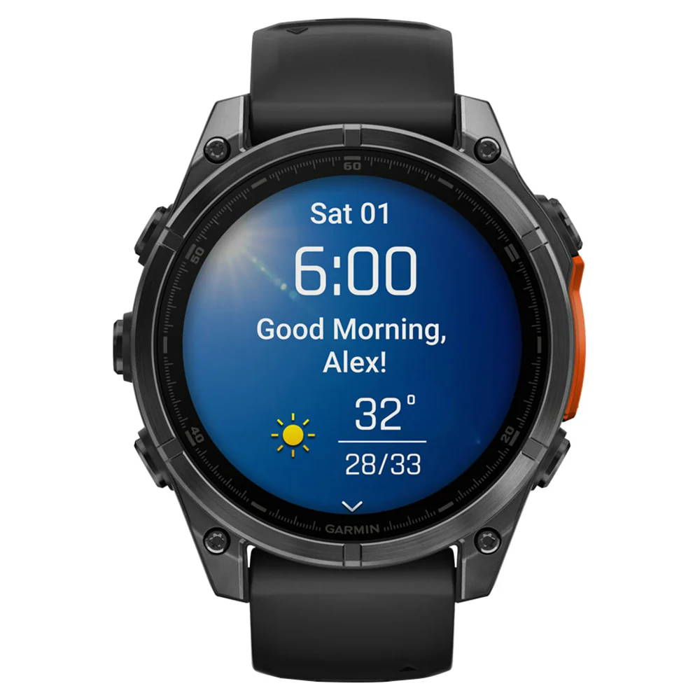 Garmin Fenix 8 47MM Smart Watch - Slate Grey & Black | 49-GAR-010-02904-00 - Image 2