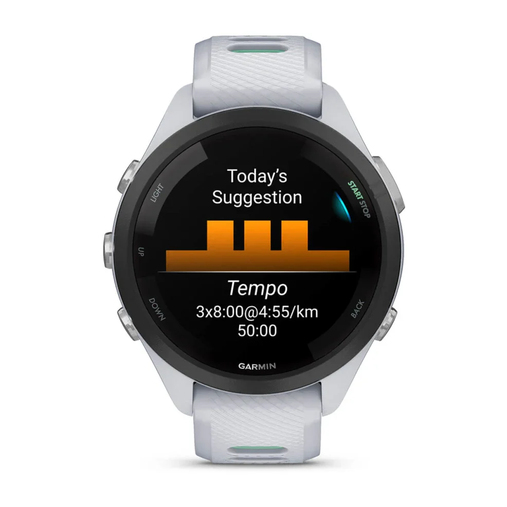Garmin Forerunner 265S 42MM Running Smart Watch - Whitestone & Neo Tropick | 49-GAR-010-02810-14 - Image 9