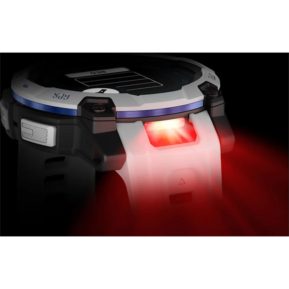 Garmin Instinct 3 45MM Solar Smart Watch with Whitestone and Bolt Blue Band - Whitestone | 49-GAR-010-02934-03 - Image 17
