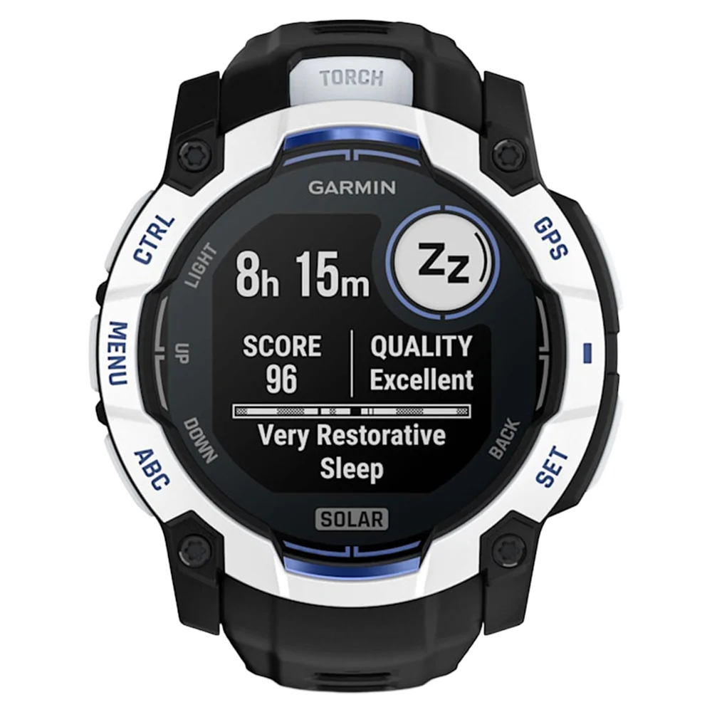 Garmin Instinct 3 50MM Solar Smart Watch with Black and Bolt Blue Band - Whitestone | 49-GAR-010-02935-03 - Image 11