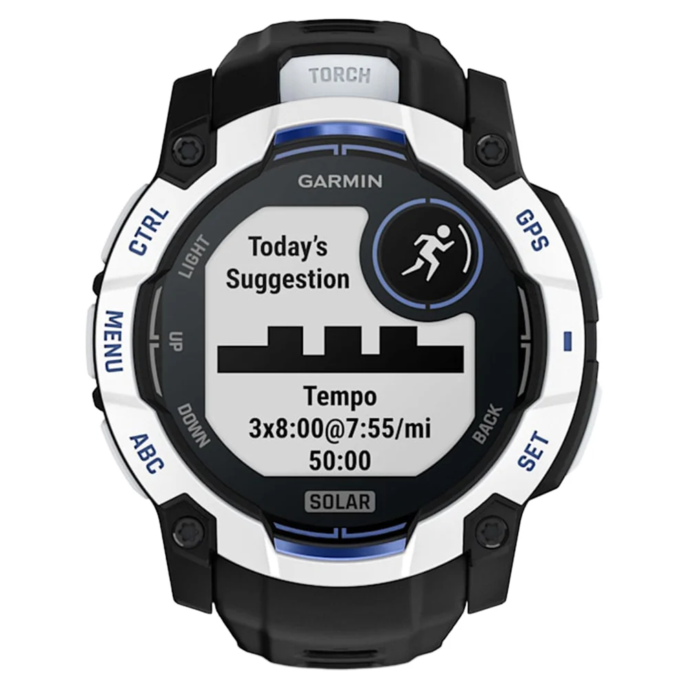 Garmin Instinct 3 50MM Solar Smart Watch with Black and Bolt Blue Band - Whitestone | 49-GAR-010-02935-03 - Image 16