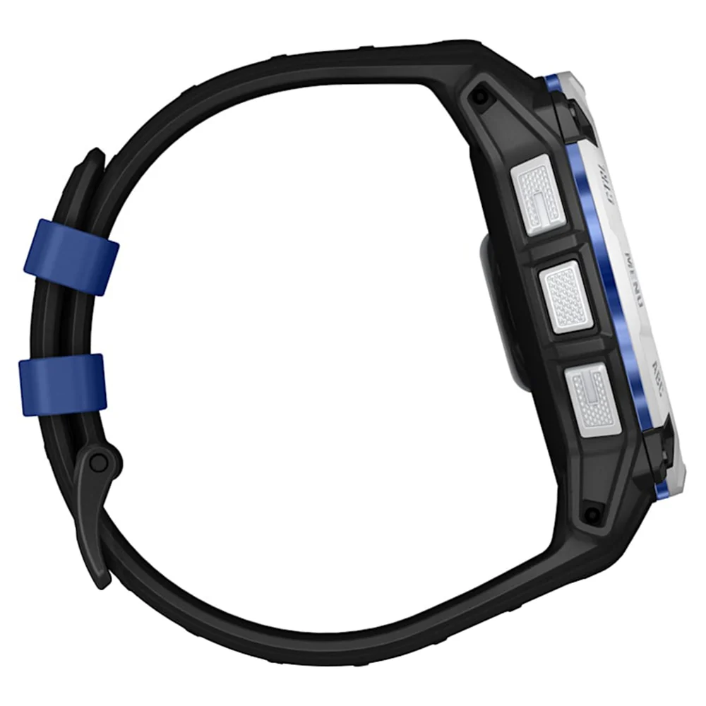 Garmin Instinct 3 50MM Solar Smart Watch with Black and Bolt Blue Band - Whitestone | 49-GAR-010-02935-03 - Image 3
