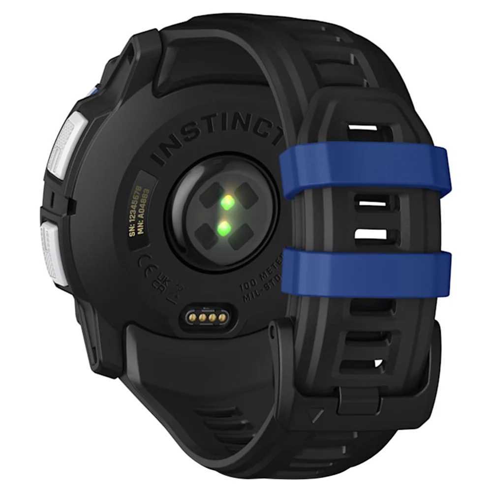 Garmin Instinct 3 50MM Solar Smart Watch with Black and Bolt Blue Band - Whitestone | 49-GAR-010-02935-03 - Image 5