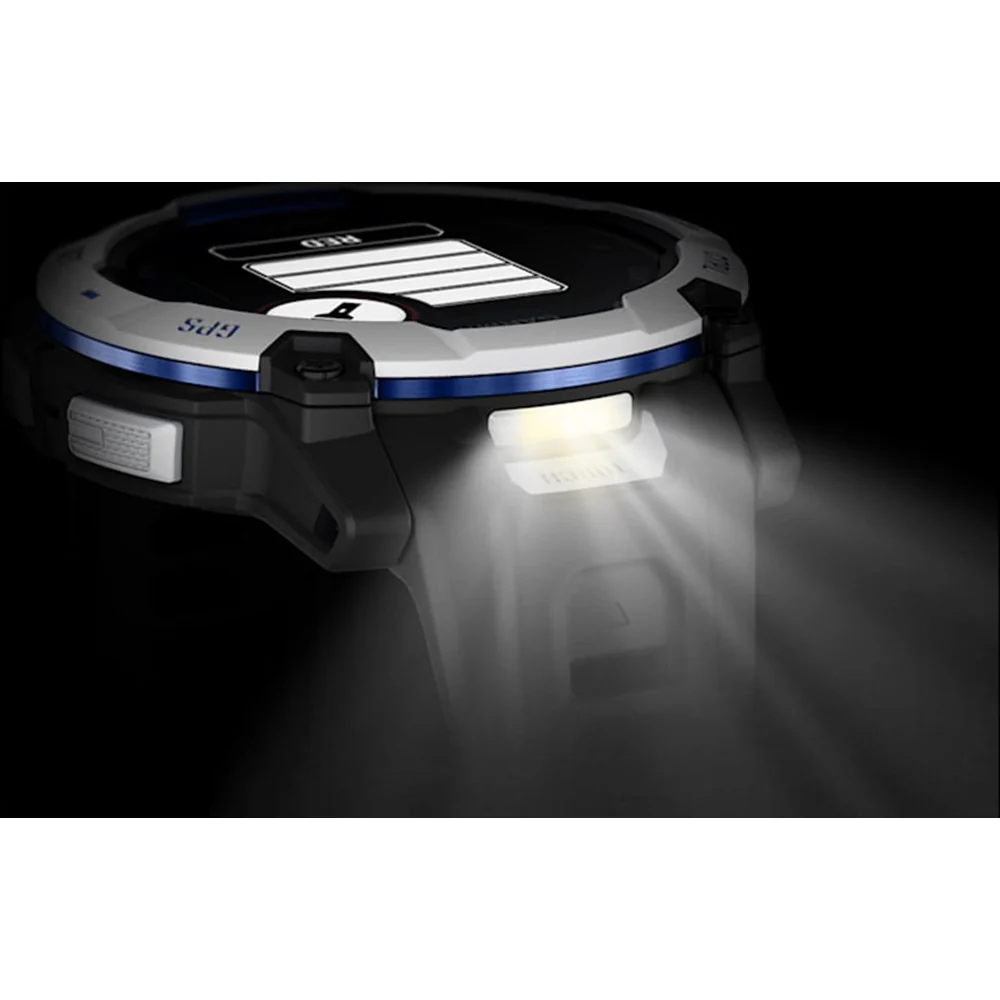 Garmin Instinct 3 50MM Solar Smart Watch with Black and Bolt Blue Band - Whitestone | 49-GAR-010-02935-03 - Image 8
