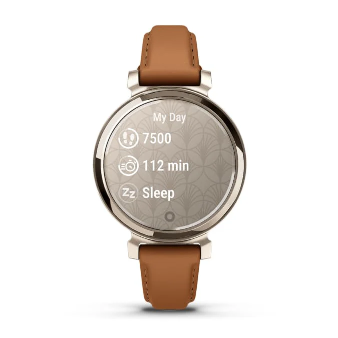 Garmin Lily 2 Classic Sport 35MM Bluetooth Smart Watch - Cream Gold | 49-GAR-010-02839-02 - Image 2