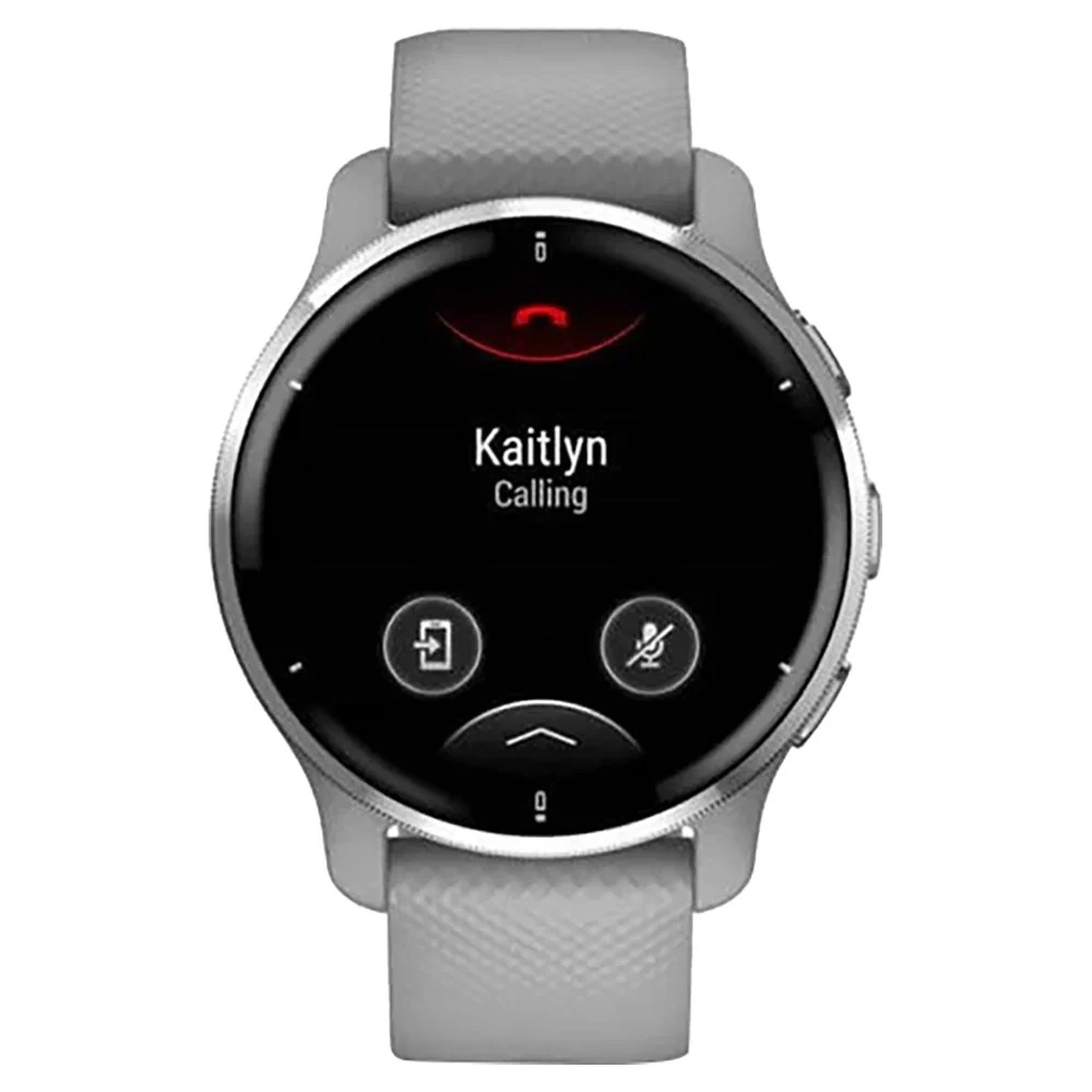 Garmin Venu 2 Plus 44MM Bluetooth Smart Watch - Powder Grey & Silver | 49-GAR-010-02496-10 - Image 2