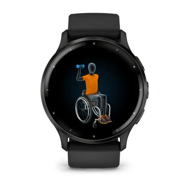 Garmin Venu 3 45MM Smart Watch - Black | 49-GAR-010-02784-01 - Image 6