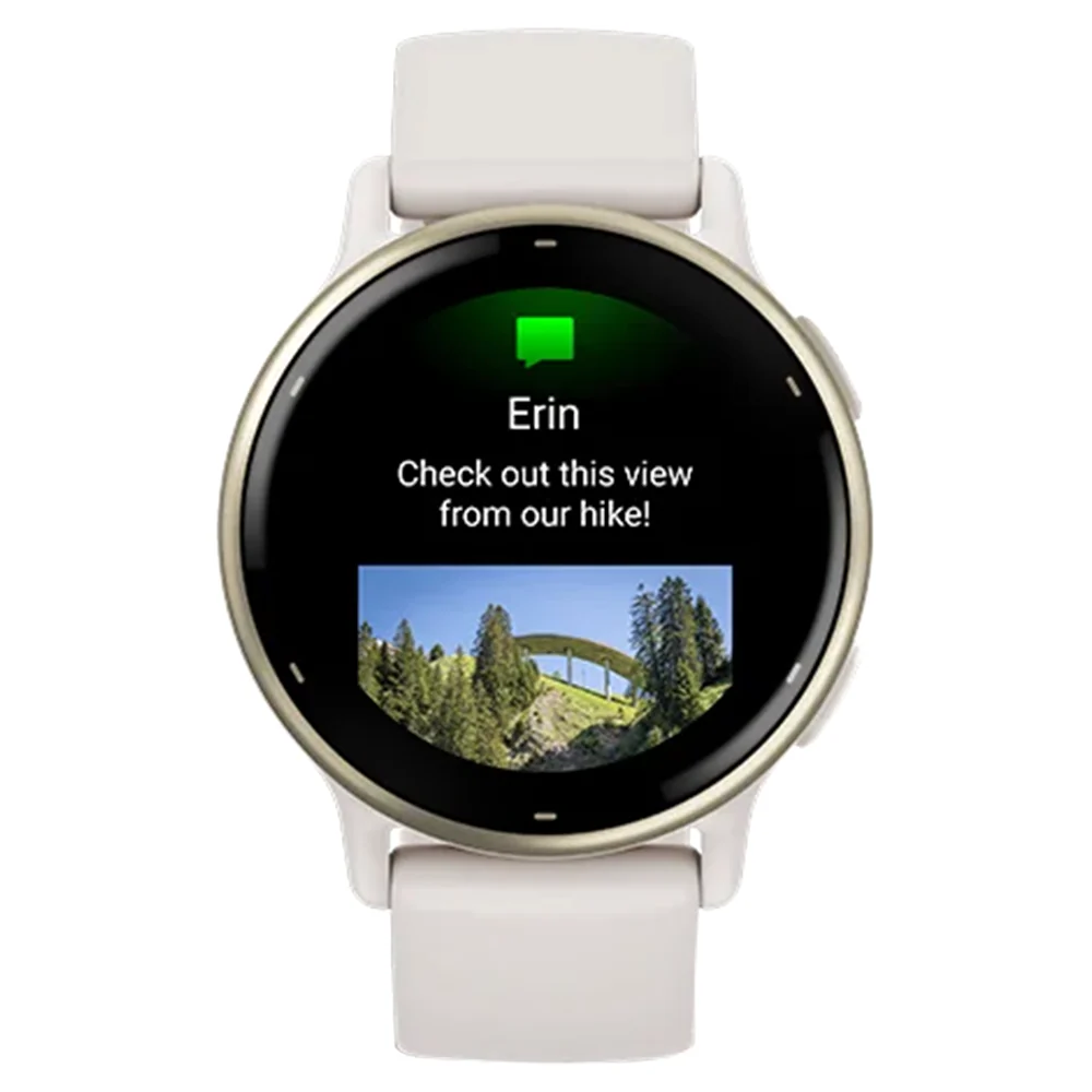 Garmin Vivoactive 5 42MM Smart Watch - Cream Gold & Ivory | 49-GAR-010-02862-11 - Image 3