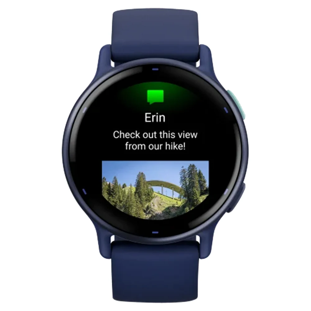 Garmin Vivoactive 5 42MM Smart Watch - Metallic Navy & Navy | 49-GAR-010-02862-12 - Image 3