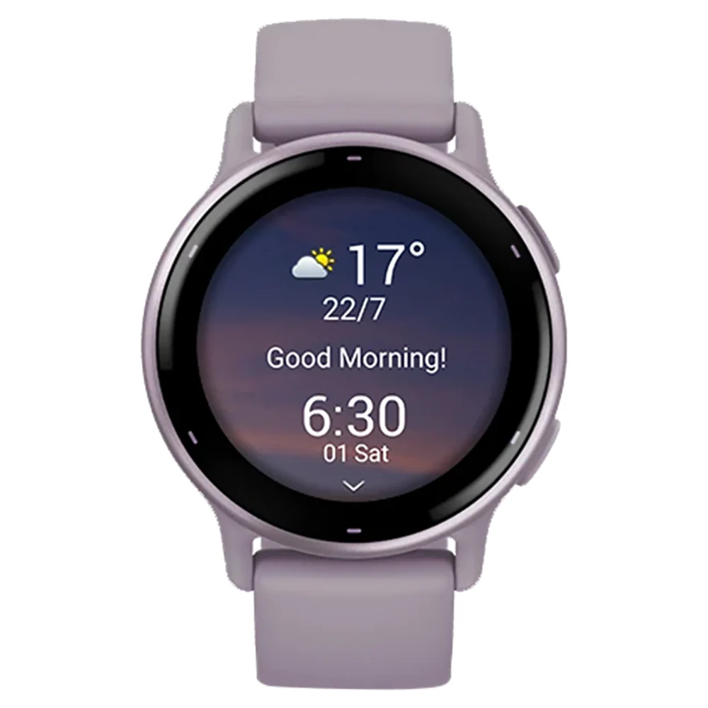 Garmin Vivoactive 5 42MM Smart Watch - Metallic Orchid & Orchid | 49-GAR-010-02862-13 - Image 2