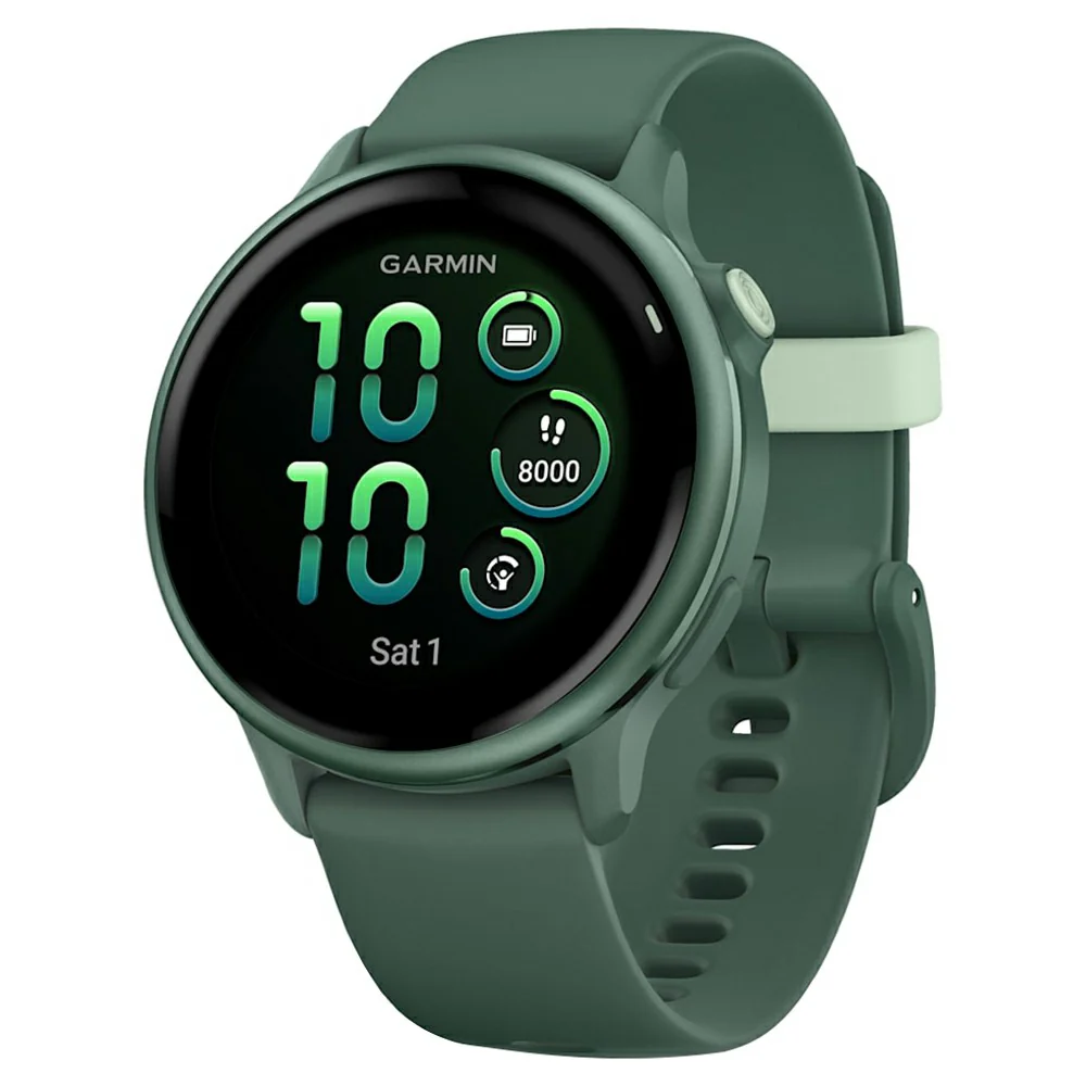 Garmin Vivoactive 6 42MM Smart Watch - Metallic Jasper Green | 49-GAR-010-02985-02
