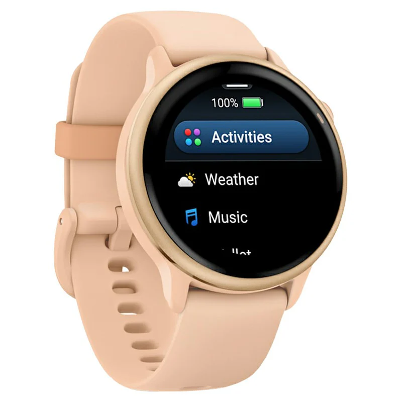 Garmin Vivoactive 6 42MM Smart Watch - Metallic Pink Dawn | 49-GAR-010-02985-03 - Image 3