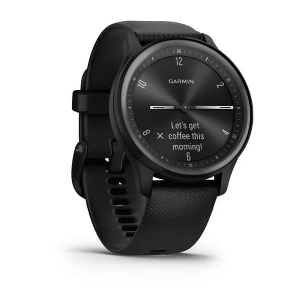 Garmin Vivomove Sport 40MM Smart Watch - Black | 49-GAR-010-02566-00 - Image 4