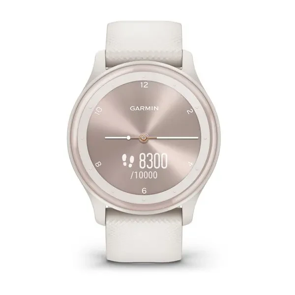 Garmin Vivomove Sport 40MM Smart Watch - Ivory | 49-GAR-010-02566-01 - Image 4