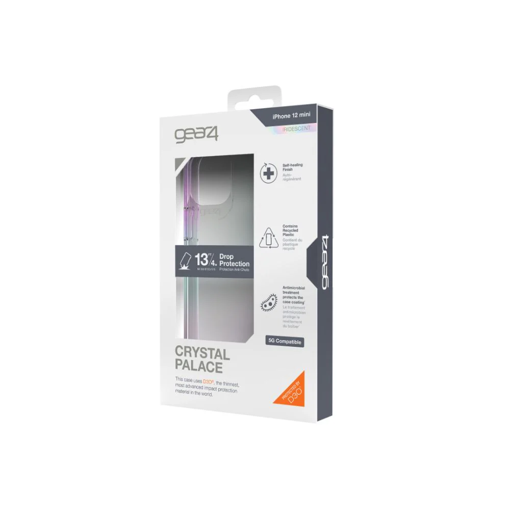 Gear4 Crystal Palace Case for iPhone 12 Mini - Iridescent | 702006032 - Image 9