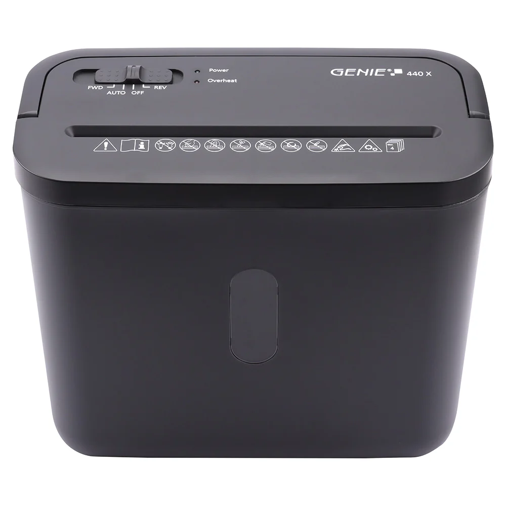 Genie 440X Automatic Shredder - Black | 12520