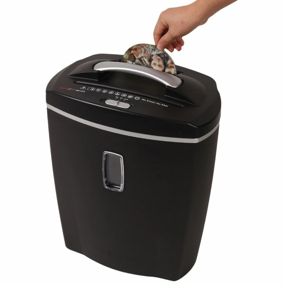 Genie 480X 12L Cross Cut Automatic Shredder - Black | GENIE 480X - Image 3