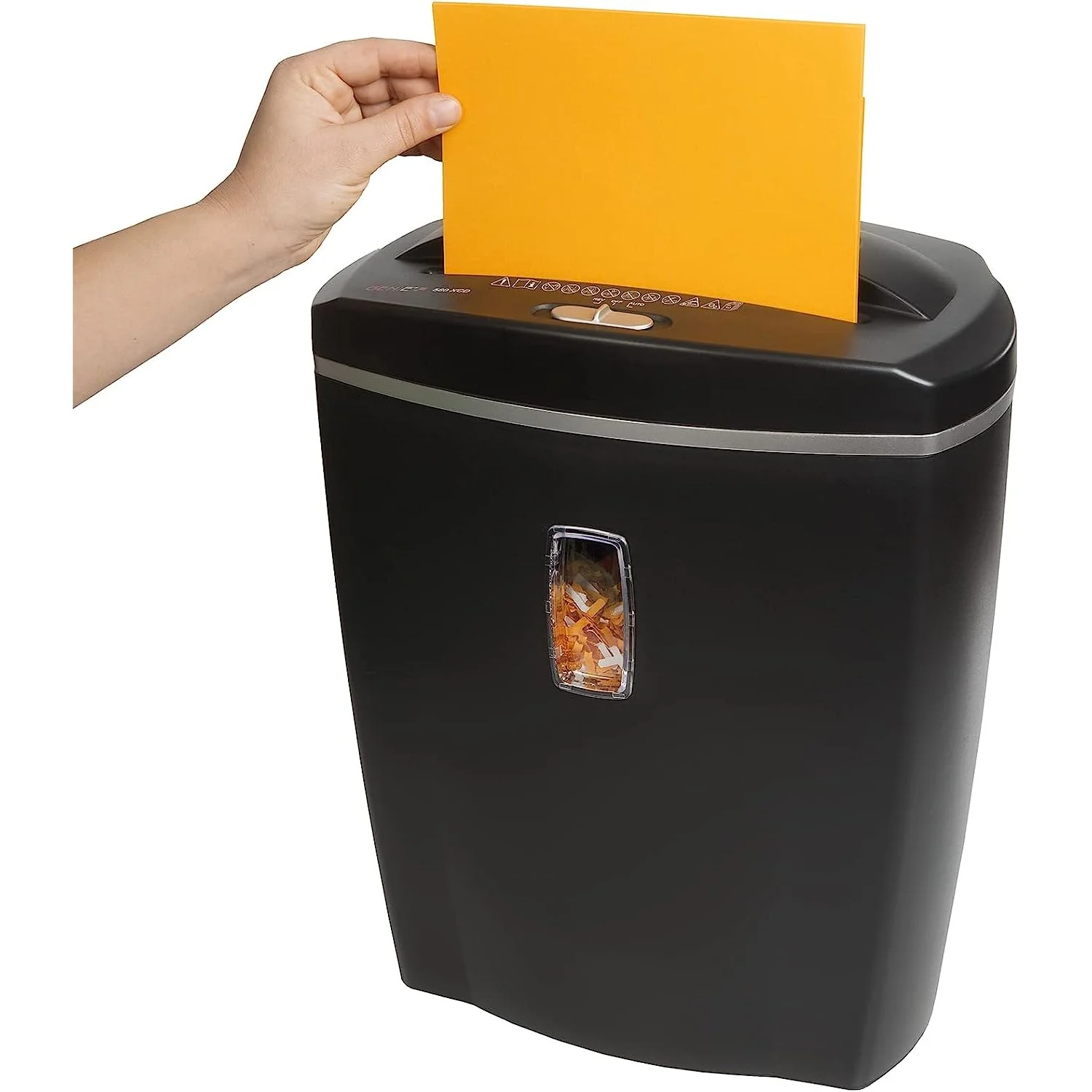Genie 580 XCD 4x18mm 21L Cross Cut Paper Shredder - Black | GENIE580XCD - Image 4