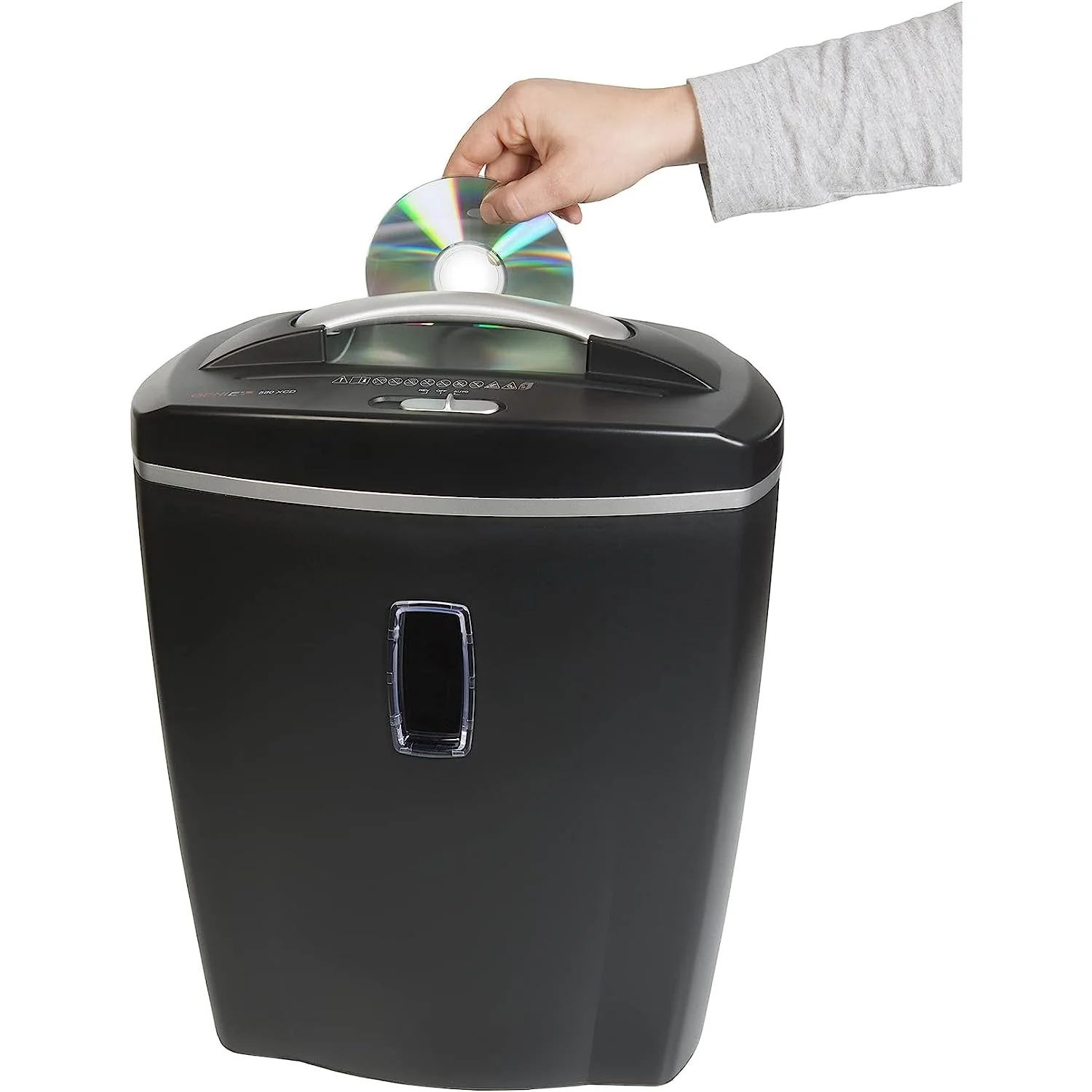 Genie 580 XCD 4x18mm 21L Cross Cut Paper Shredder - Black | GENIE580XCD - Image 5