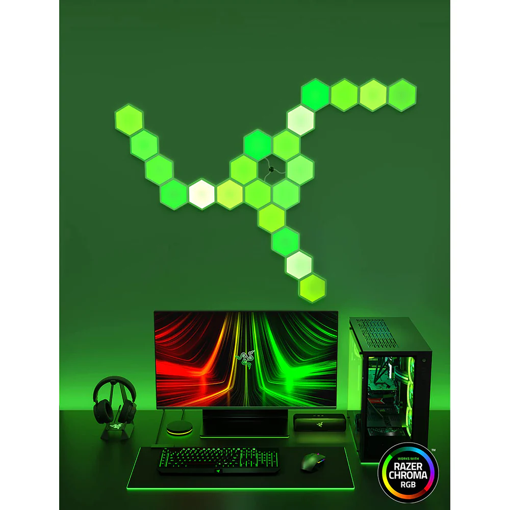 Govee Glide Hexa Light Panels Pack of 10 - Multicolour | B6061201-OF-UK - Image 5