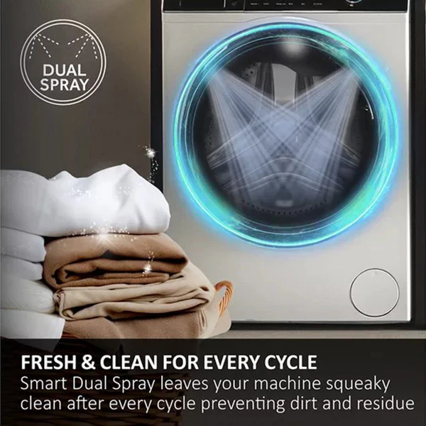 Haier 10KG/6KG 1400RPM Freestanding Washer Dryer - Graphite | HWD10BD14979SNUK - Image 9