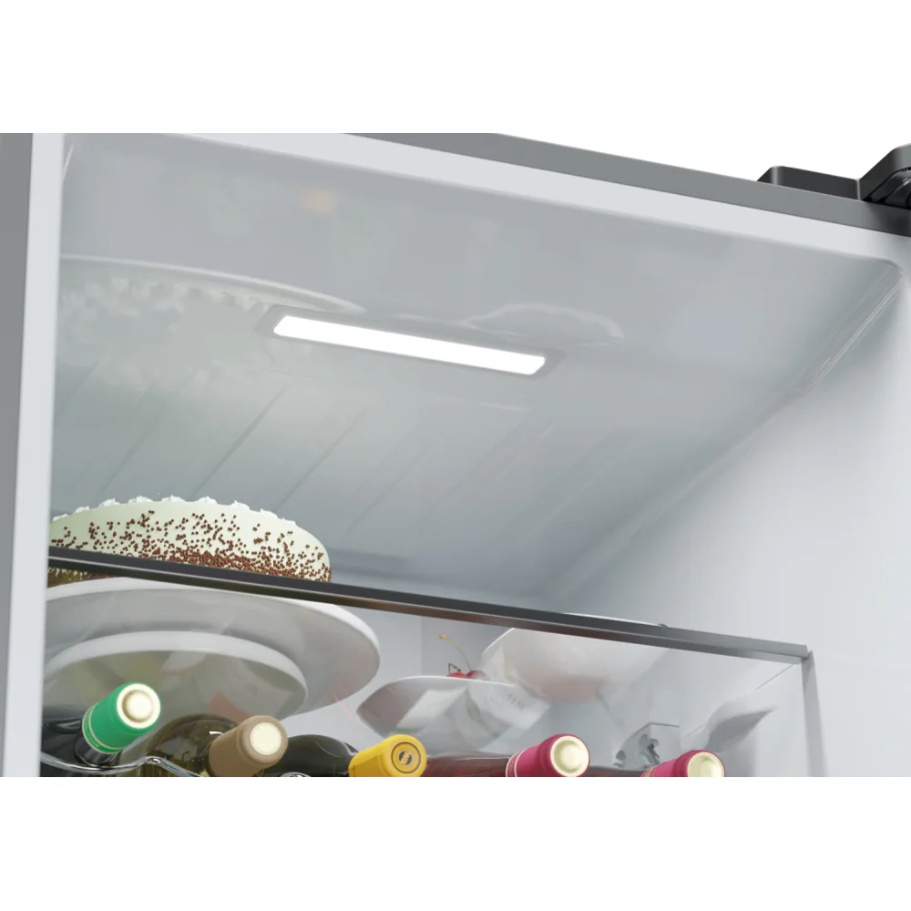 Haier 357L Frost Free Freestanding Fridge Freezer - Inox | HTW5618DWMG - Image 14