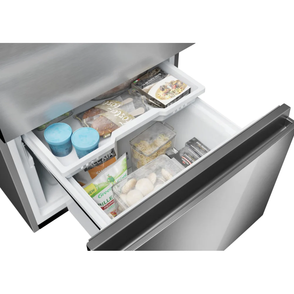 Haier 357L Frost Free Freestanding Fridge Freezer - Inox | HTW5618DWMG - Image 17