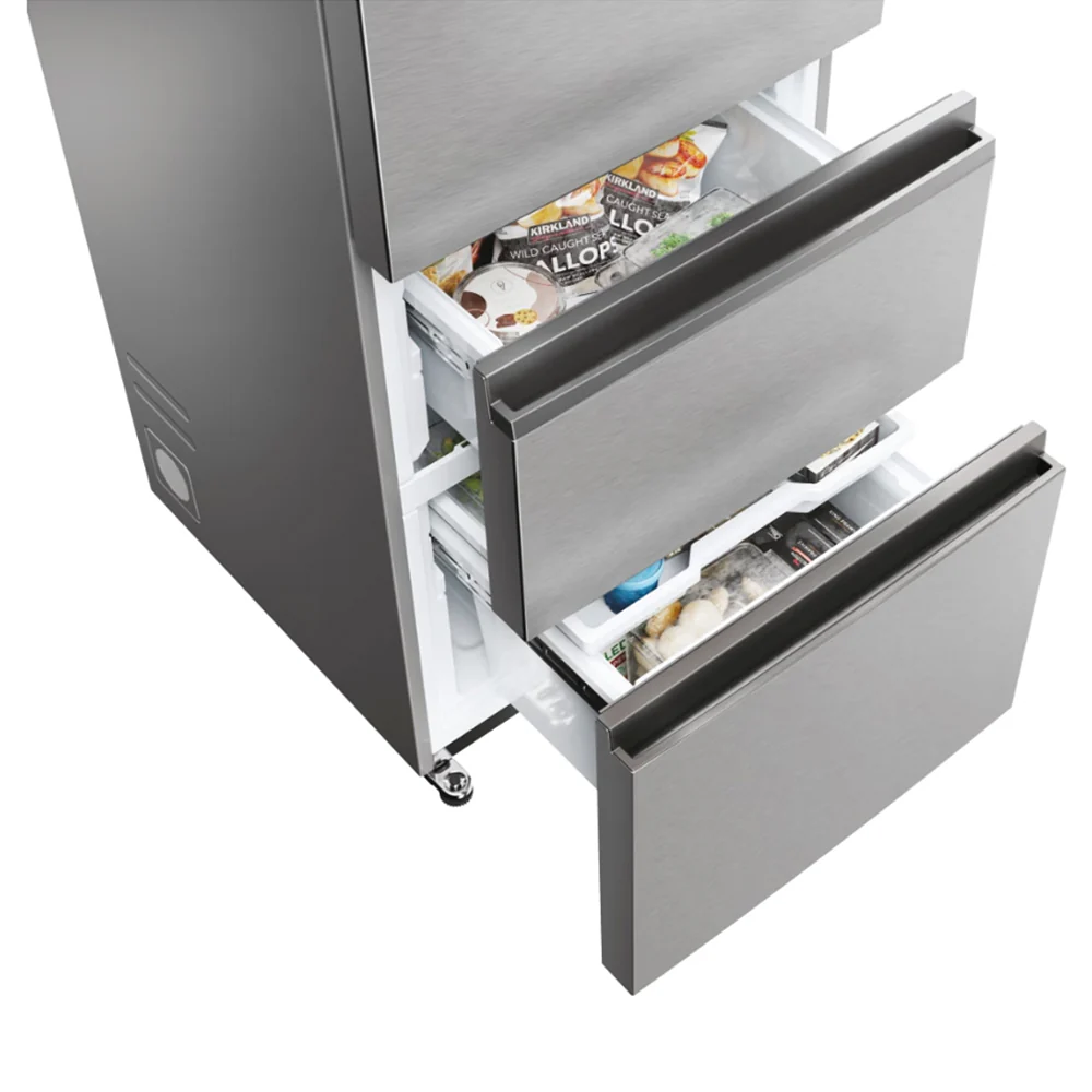 Haier 357L Frost Free Freestanding Fridge Freezer - Inox | HTW5618DWMG - Image 19