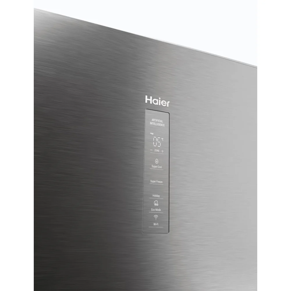 Haier 357L Frost Free Freestanding Fridge Freezer - Inox | HTW5618DWMG - Image 20