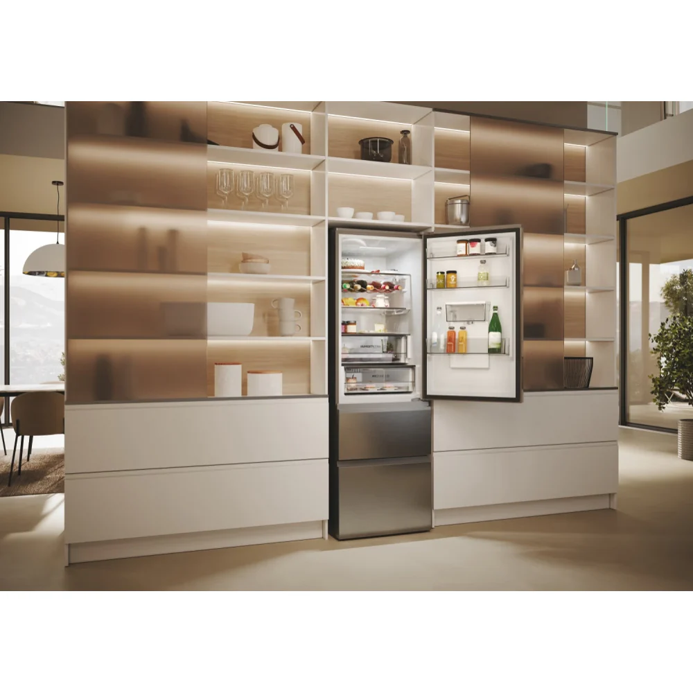 Haier 357L Frost Free Freestanding Fridge Freezer - Inox | HTW5618DWMG - Image 25