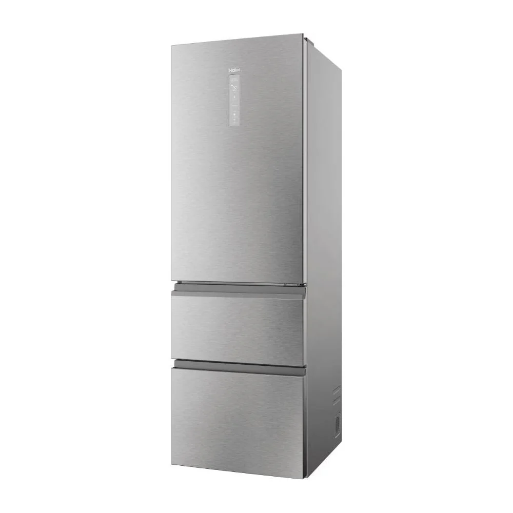Haier 3D 60 Series 5 360L Frost Free Freestanding Fridge Freezer - Silver | HTW5618ENMG - Image 3