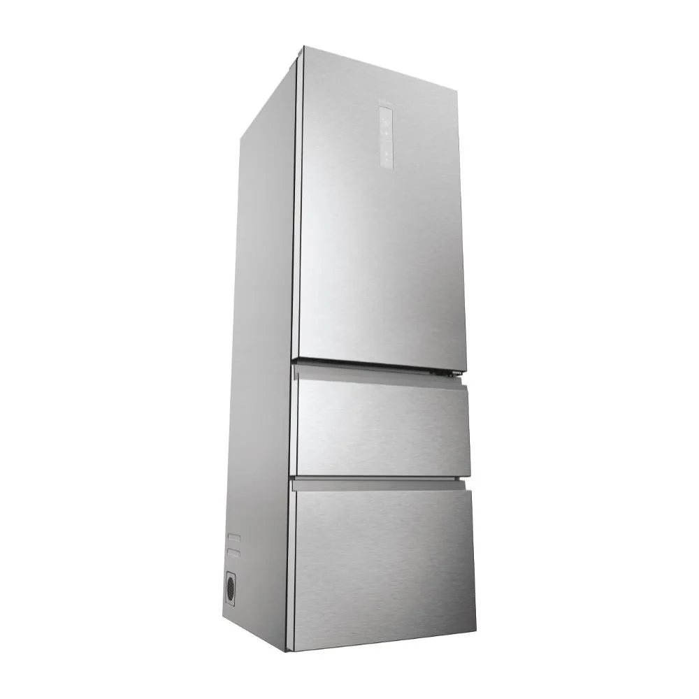 Haier 3D 60 Series 5 360L Frost Free Freestanding Fridge Freezer - Silver | HTW5618ENMG - Image 4
