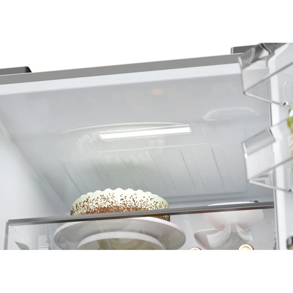 Haier 3D 60 Series 5 360L Frost Free Freestanding Fridge Freezer - Silver | HTW5618ENMG - Image 8