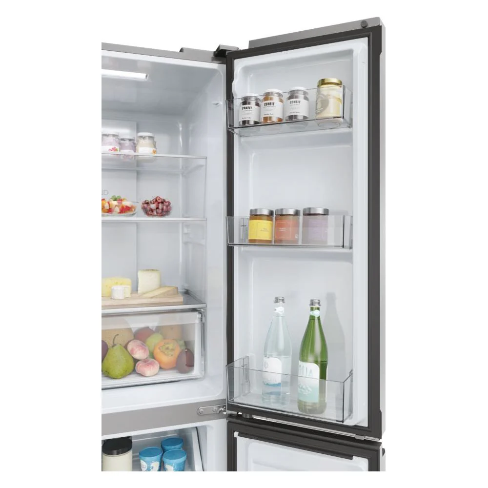Haier Cube 83 Series 3 467L Frost Free Freestanding Multi Door Fridge Freezer - Gentle Silver | HCR3818ENMG.UK - Image 15