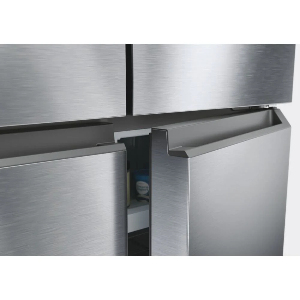 Haier Cube 83 Series 3 467L Frost Free Freestanding Multi Door Fridge Freezer - Gentle Silver | HCR3818ENMG.UK - Image 16