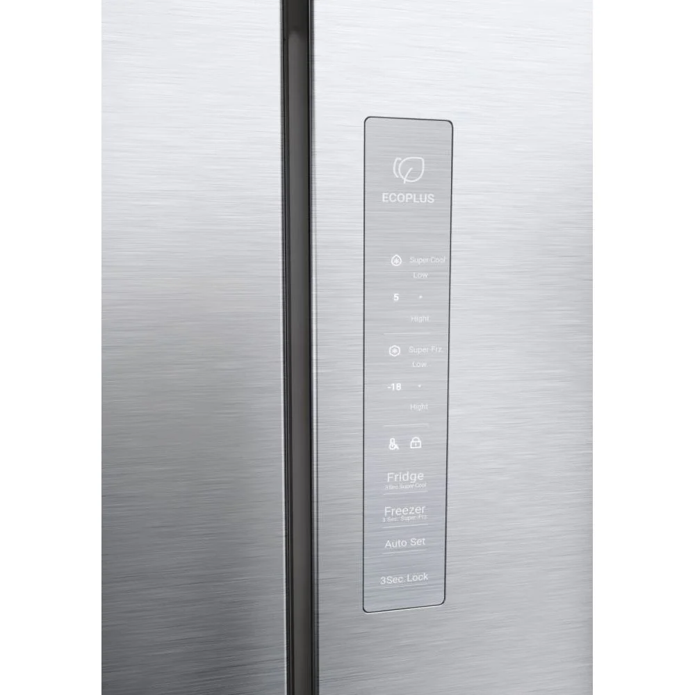 Haier Cube 83 Series 3 467L Frost Free Freestanding Multi Door Fridge Freezer - Gentle Silver | HCR3818ENMG.UK - Image 17
