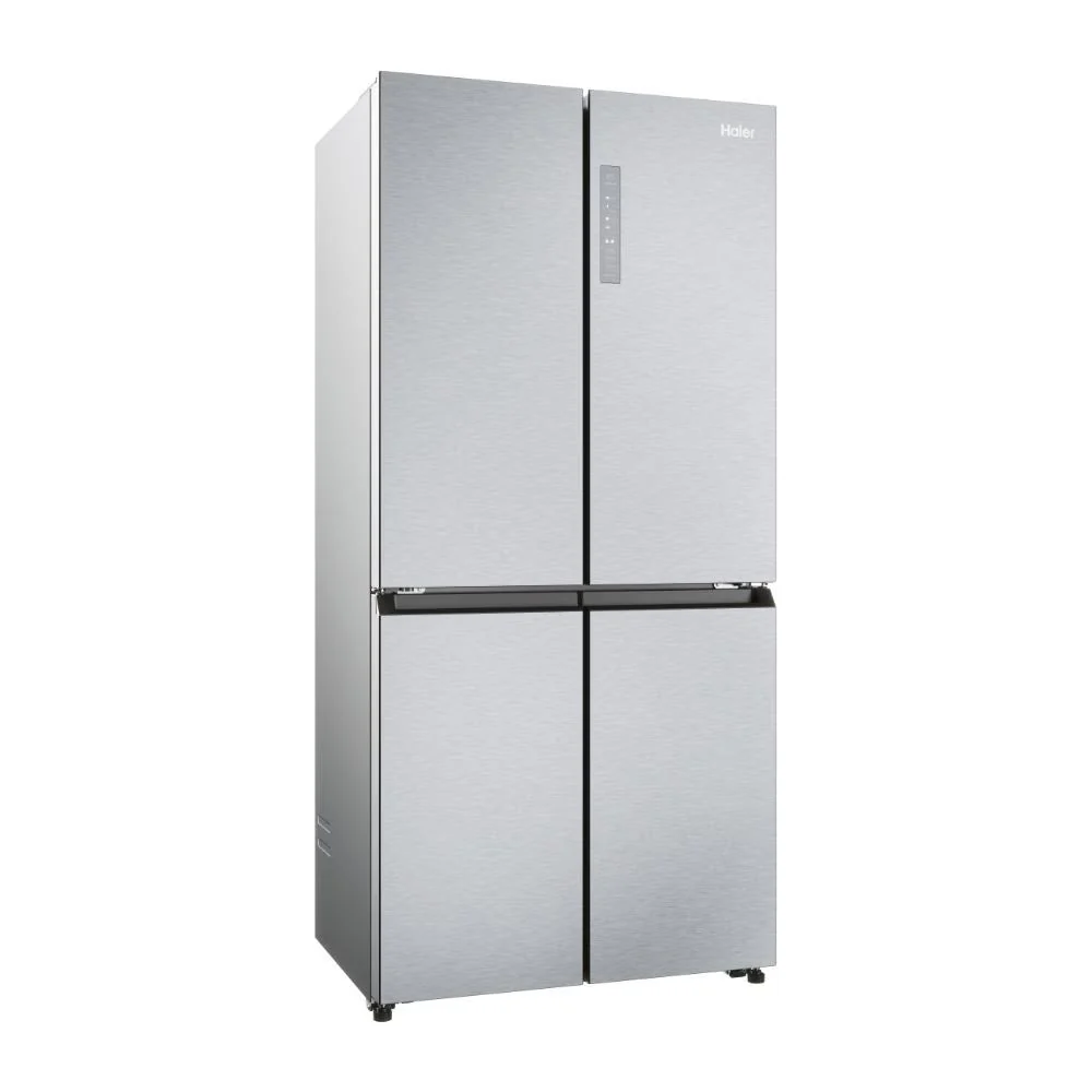 Haier Cube 83 Series 3 467L Frost Free Freestanding Multi Door Fridge Freezer - Gentle Silver | HCR3818ENMG.UK - Image 4
