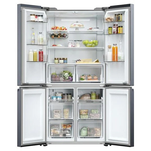 Haier Cube 90 Series 5 528L Frost Free Freestanding Multi Door American Fridge Freezer | HCR5919ENMB - Image 11