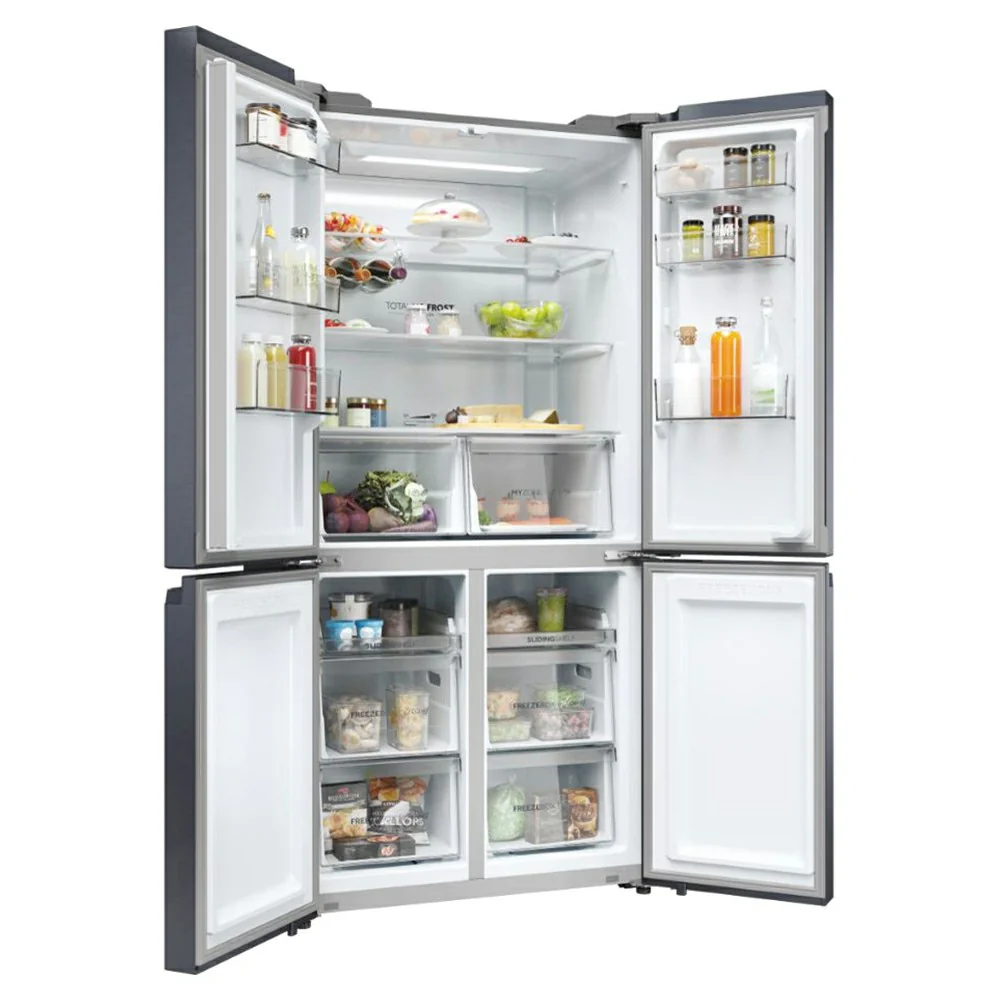 Haier Cube 90 Series 5 528L Frost Free Freestanding Multi Door American Fridge Freezer | HCR5919ENMB - Image 12