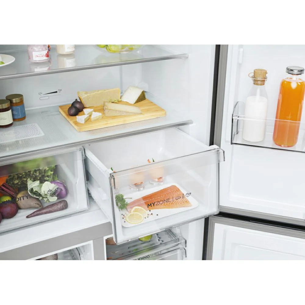 Haier Cube 90 Series 5 528L Frost Free Freestanding Multi Door American Fridge Freezer | HCR5919ENMB - Image 15
