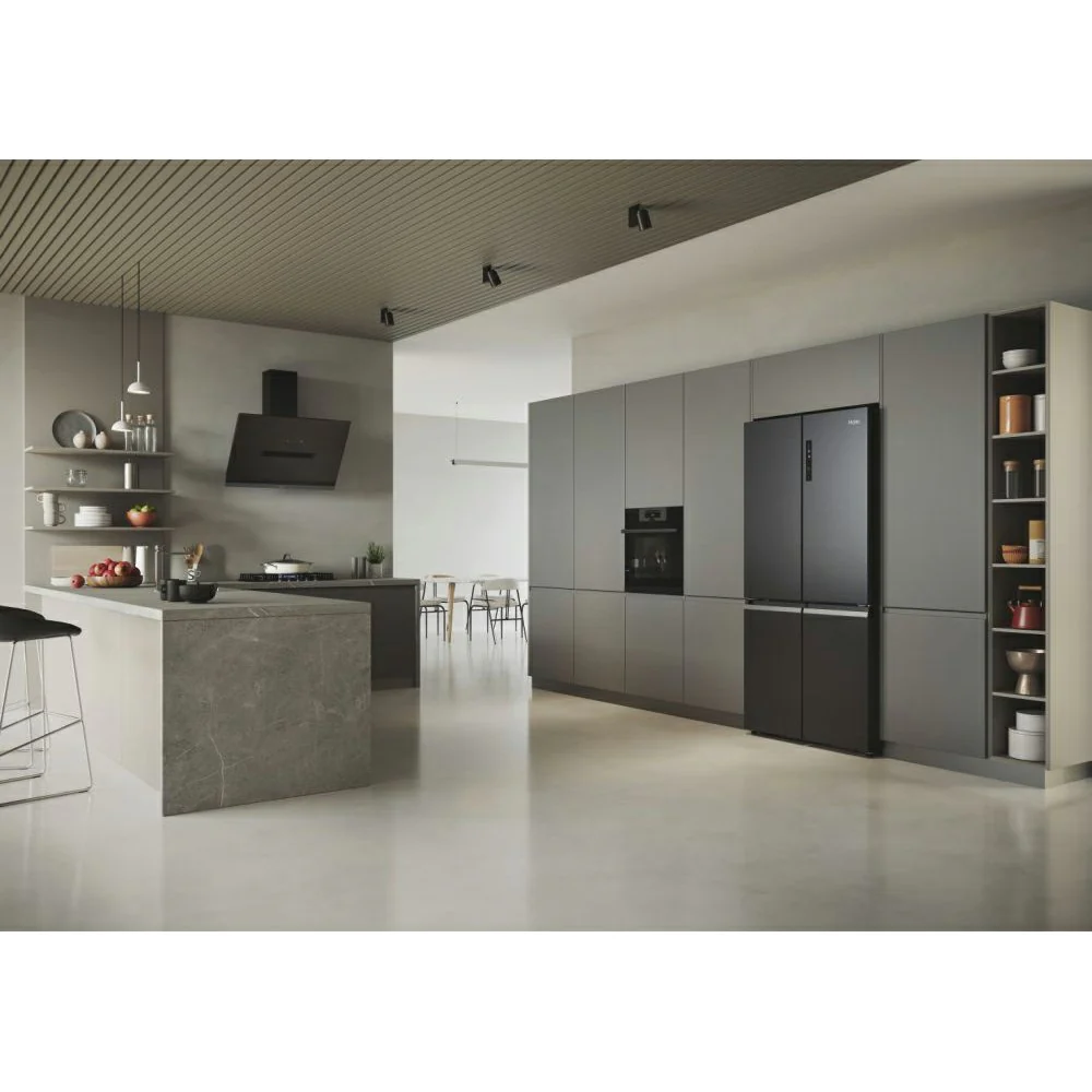 Haier Cube 90 Series 5 528L Frost Free Freestanding Multi Door American Fridge Freezer | HCR5919ENMB - Image 18